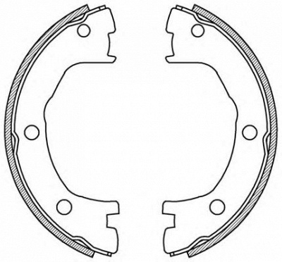 OPEN PARTS bsa219400 -  Комплект тормозных колодок